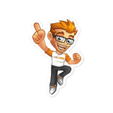 Porn Dude Official Mascot Sticker