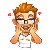 Porn Dude Love Sticker
